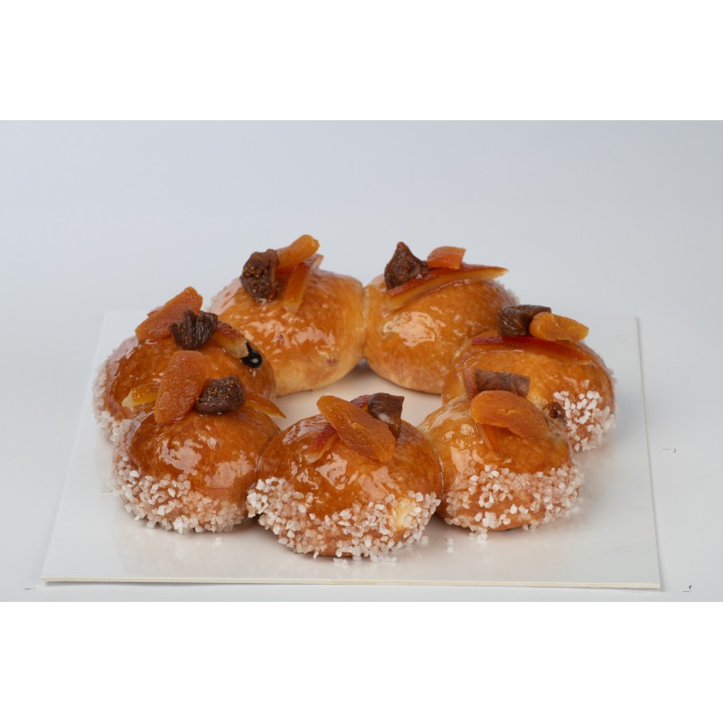 brioche des rois aux fruits secs