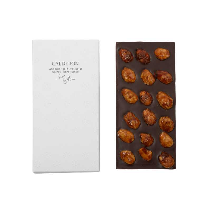 Tablette amande noir