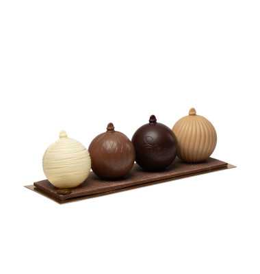 Moulage boules de noël