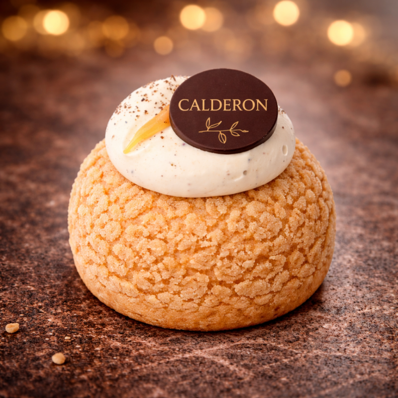 Choux au Caramel Artisanal [ Calderon Chocolatier Saint-Raphaël et Cannes