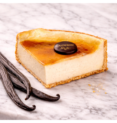 Flan Pâtissier Individuel Vanille de Madagascar | Calderon Saint-Raphaël et Cannes