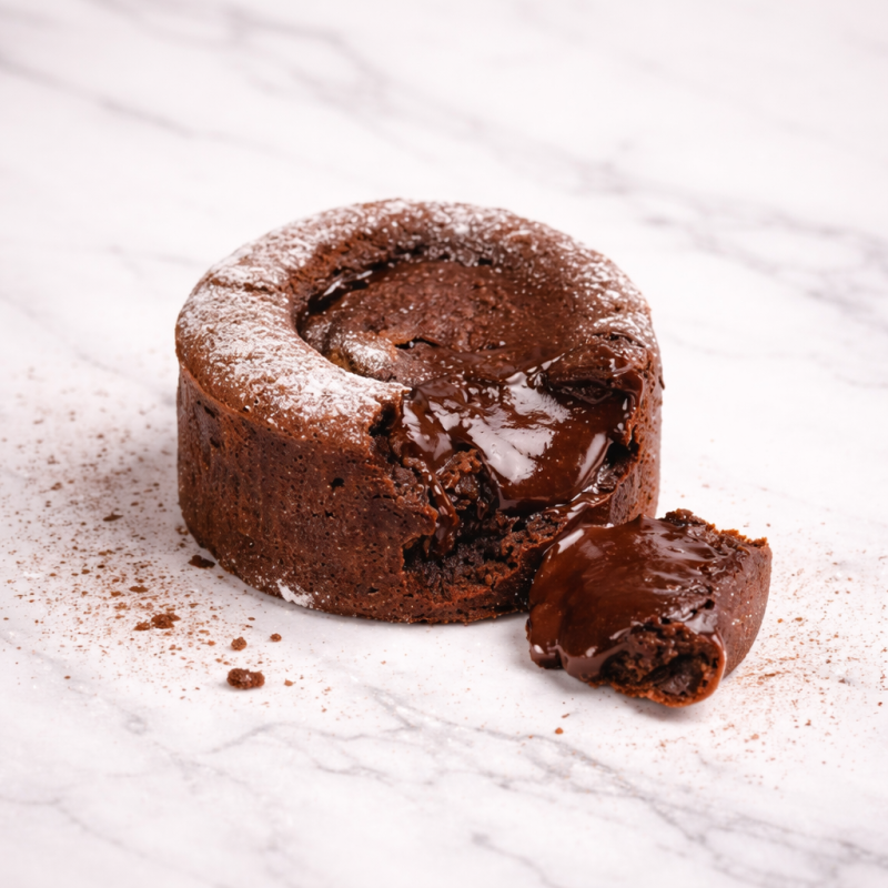 Moelleux Chocolat Noir 66% Caraïbe Artisanal | Calderon Saint-Raphaël et Cannes