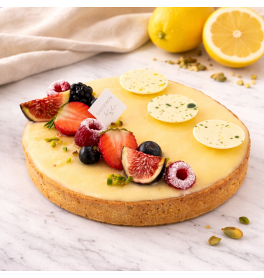 Tarte au Citron Artisanale | Calderon Chocolatier Saint-Raphaël et Cannes.