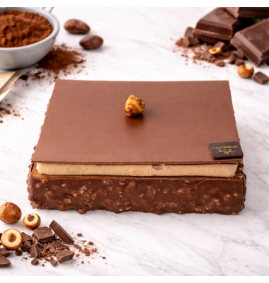 Entremet Croustillant Lacté Chocolat au Lait | Calderon Saint-Raphaël