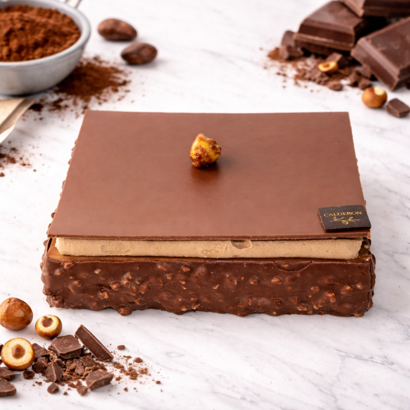 Entremet Croustillant Lacté Chocolat au Lait | Calderon Saint-Raphaël