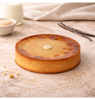 Flan Pâtissier Vanille Madagascar Artisanal | Calderon Saint-Raphaël et Cannes