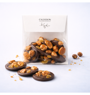 Mendiants Artisanaux Chocolat Noir ou Lait | Calderon Saint-Raphaël et Cannes