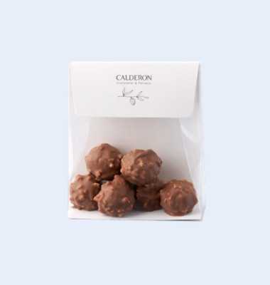 Rochers tendre Noisettes du Piémont | Calderon Chocolatier Saint-Raphaël