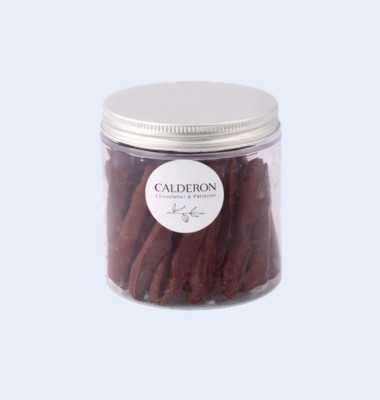 Orangettes Chocolat Noir Caraïbes Artisanales | Calderon Saint-Raphaël