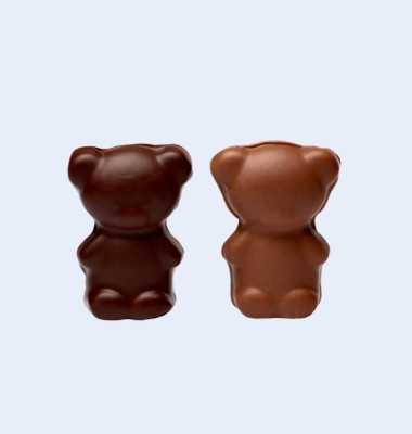 Nounours Guimauve Vanille de Madagascar Chocoalat au lait | Calderon Saint-Raphaël et Cannes