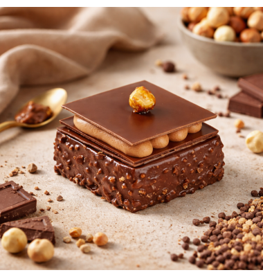 Croustillant Lacté Individuel Chocolat au Lait | Calderon Saint-Raphaël et Cannes