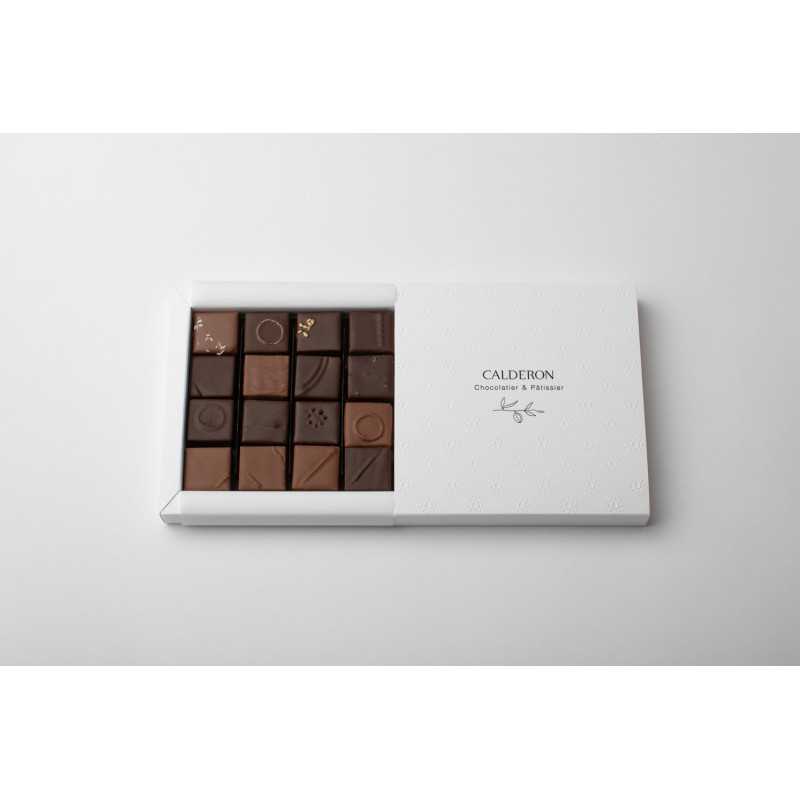 Ballotin T1 - 16 chocolats artisanaux | Calderon Chocolatier