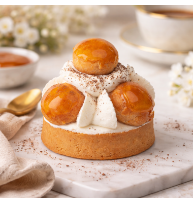 Saint-Honoré Individuel Vanille Artisanal | Calderon Saint-Raphaël