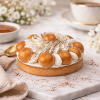 Tarte Saint-Honoré Vanille Artisanale | Calderon Saint-Raphaël et Cannes.