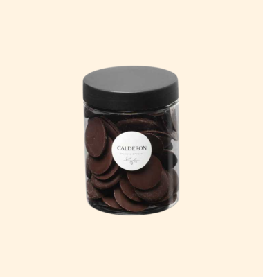 Petits Palais nature - chocolat noir ultrafin à déguster avec le café | Calderon