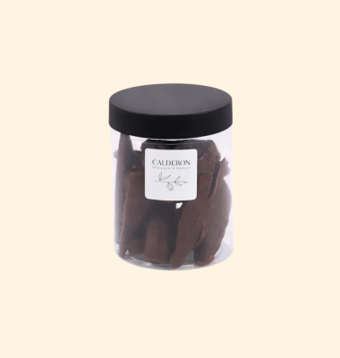 Oranges Confites Enrobées Chocolat 66% Caraïbes | Calderon Saint-Raphaël