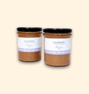 Pâte à tartiner Chocolat Noisettes du Piémont Artisanale | Calderon