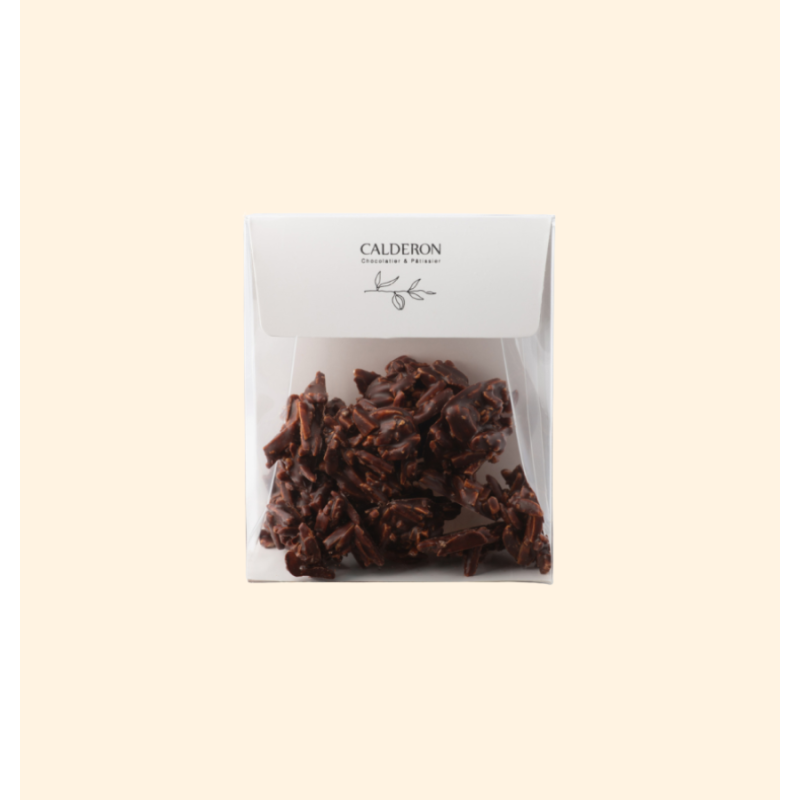 Rochers suisses Amandes Caramélisées | Calderon Chocolatier Saint-Raphaël