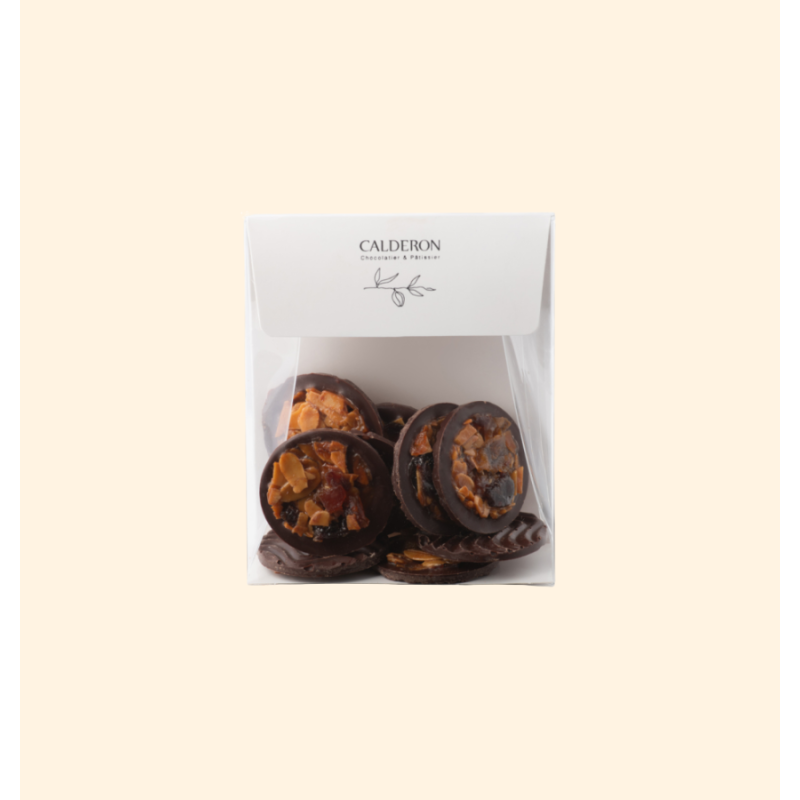 Florentins Artisanaux Chocolat Noir ou Lait | Calderon Saint-Raphaël et Cannes