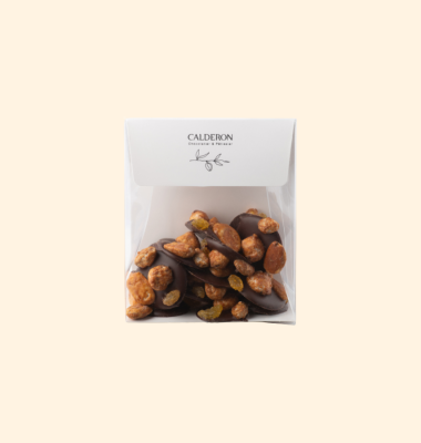 Mendiants Artisanaux Chocolat Noir ou Lait | Calderon Saint-Raphaël et Cannes