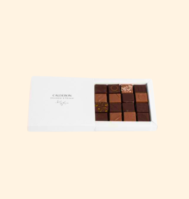 Ballotin T1 - 16 chocolats artisanaux | Calderon Chocolatier