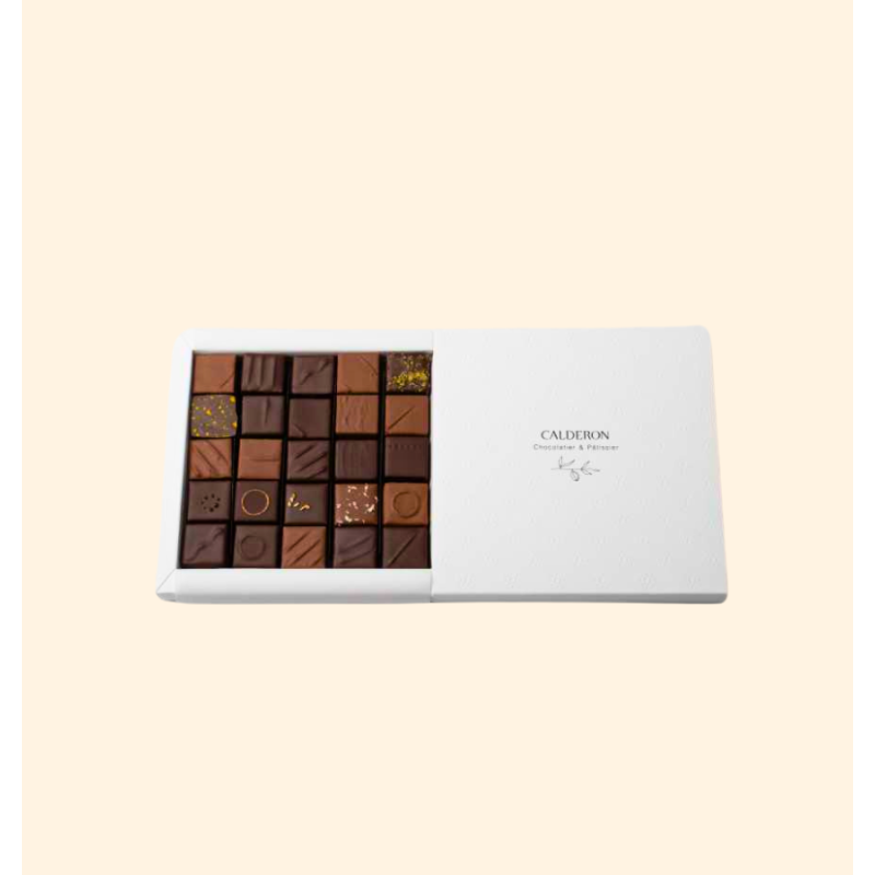Ballotin T2-25 chocolats artisanaux|Calderon Chocolatier