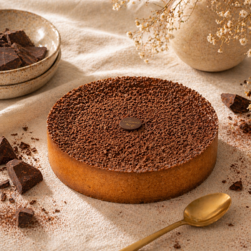 Flan au Chocolat Artisan | Calderon Pâtissier Saint-Raphaël et Cannes