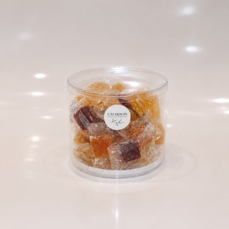 Boîte Pâtes de Fruits Artisanales 300g | Calderon Chocolatier Cannes et Saint-Raphaël