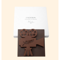 Caméra en chocolat praliné - Edition Festival de Cannes | Calderon