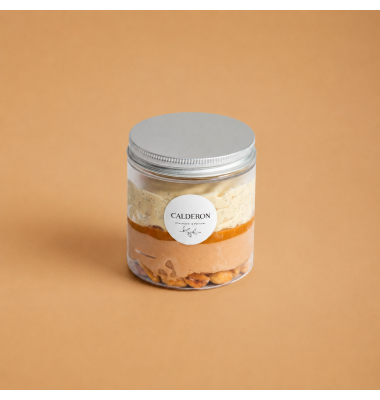 Verrine Glacée Cacahuète Caramel | Calderon Chocolatier Pâtissier