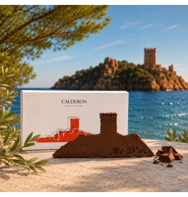 Île d'Or en chocolat – Calderon Chocolatier Saint-Raphaël