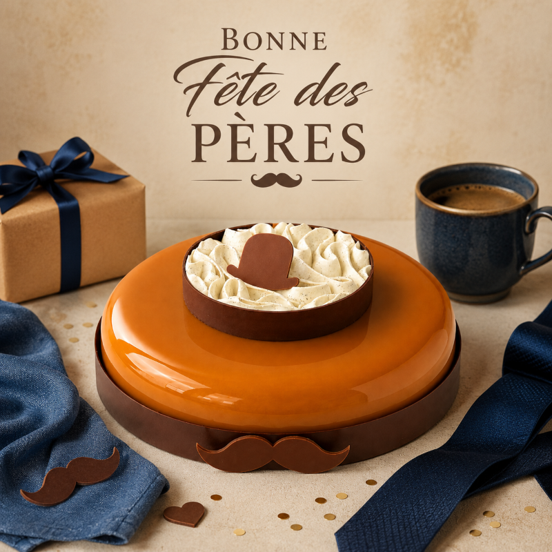 Entremets 3 Chocolats Fête des Pères | Calderon