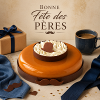 Entremets 3 Chocolats Fête des Pères | Calderon