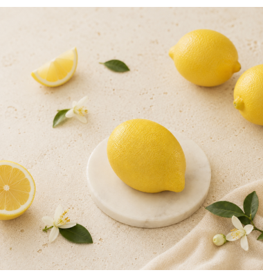 Gâteau Citron Trompe-l'œil de la pâtisserie Calderon, en forme de citron