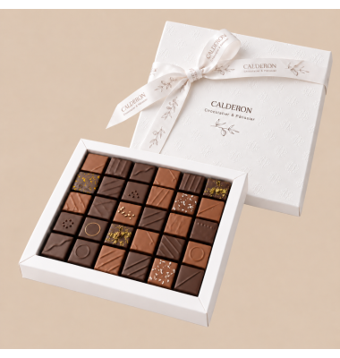 Ballotin 36 chocolats artisanaux 280 g | Calderon